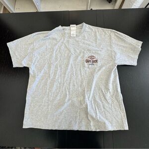 Vintage Harley Davidson Cars Suck Pocket Tee Boswell Cooleville TN USA‎ Y2K XL